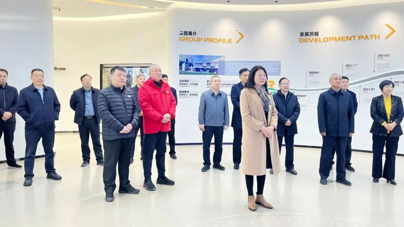 河南省政協(xié)副主席霍金花一行蒞臨旭瑞集團參觀調研！